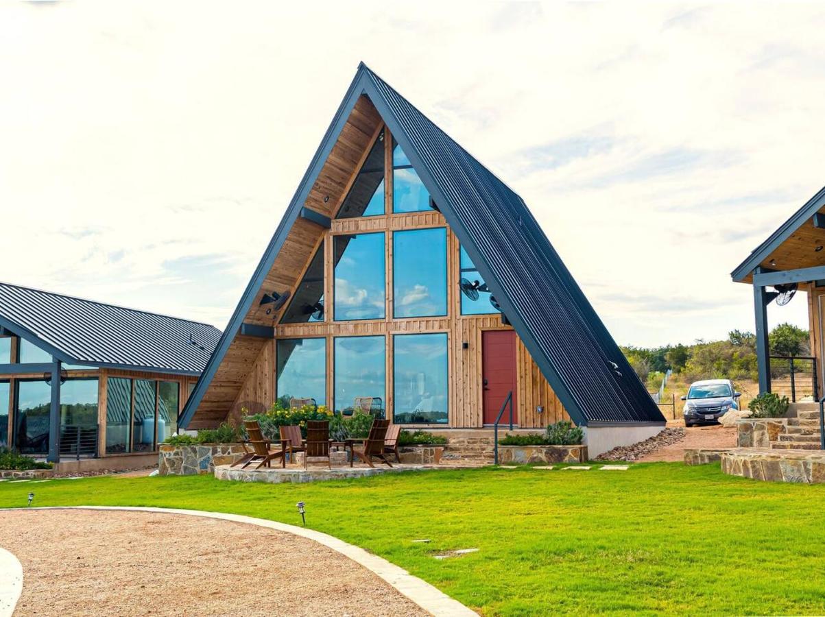 Gruene Daze Chalet - Stylish Aframe - Escape The Ordinary New Braunfels Exterior foto