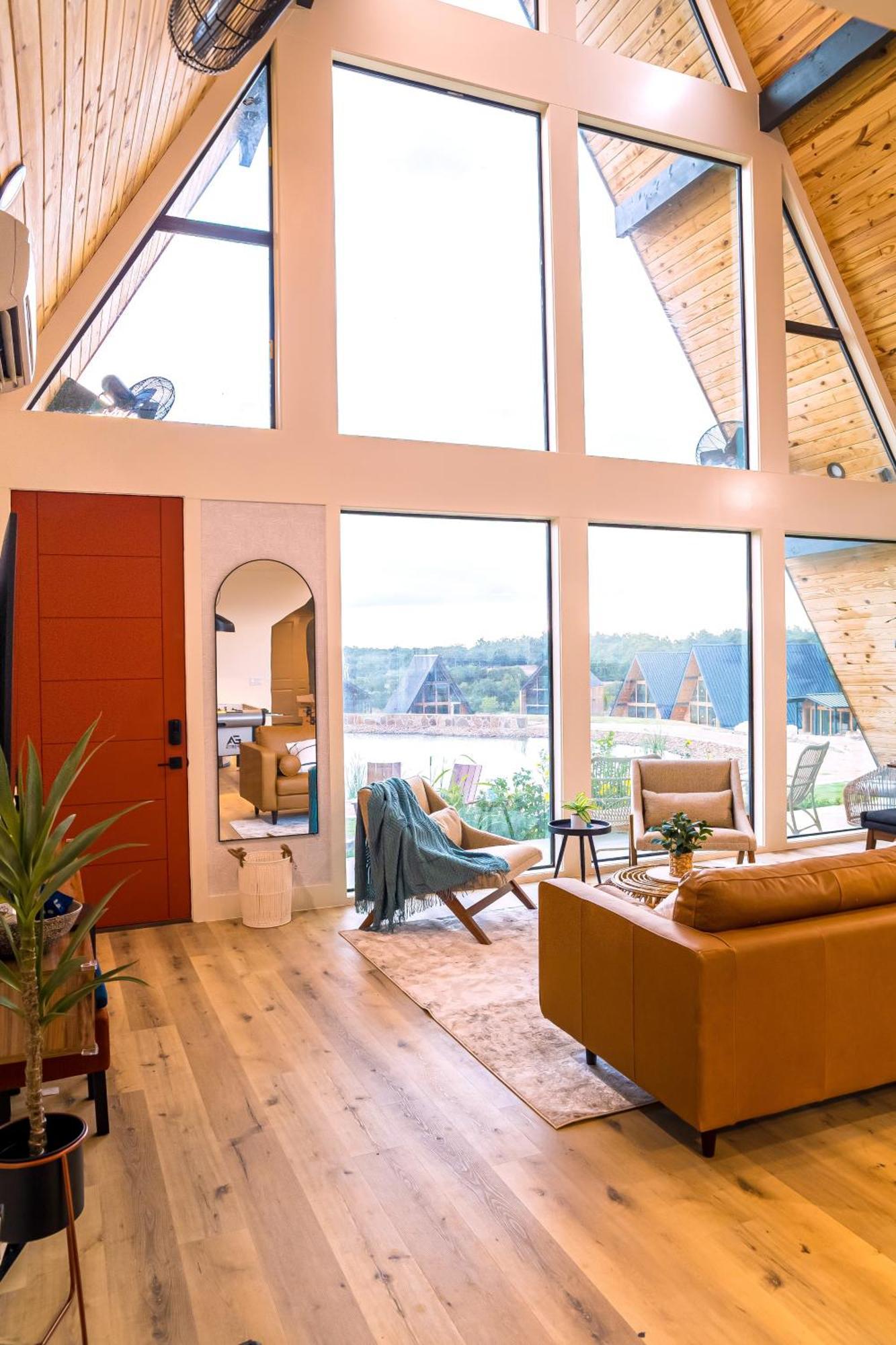 Gruene Daze Chalet - Stylish Aframe - Escape The Ordinary New Braunfels Exterior foto